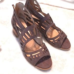 NWOT Women's Size 8 Open Toe Heels